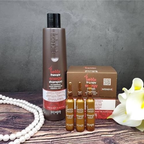 Şampon energizant cu uleiuri esenţiale pentru păr degradat