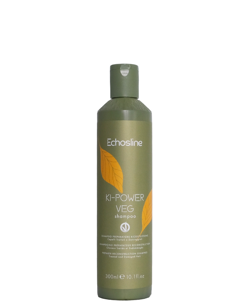 Ki power veg şampon reconstrucție moleculară pentru păr fragil şi deteriorat 300 ml