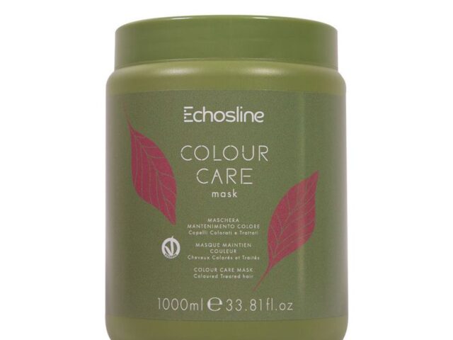 Mască pentru păr vopsit, cu extract de nucă verde