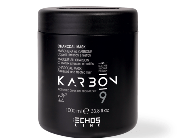 Mască karbon 9-păr stresat si tratat chimic 1000 ml