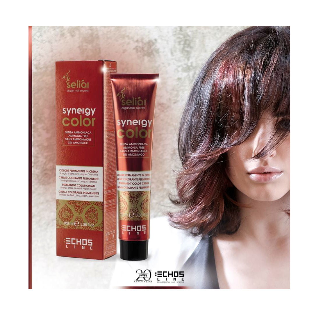 Synergy-vopsea permanentă fără amoniac 100ml 4 Synergy ,vopsea permanentă fără amoniac,