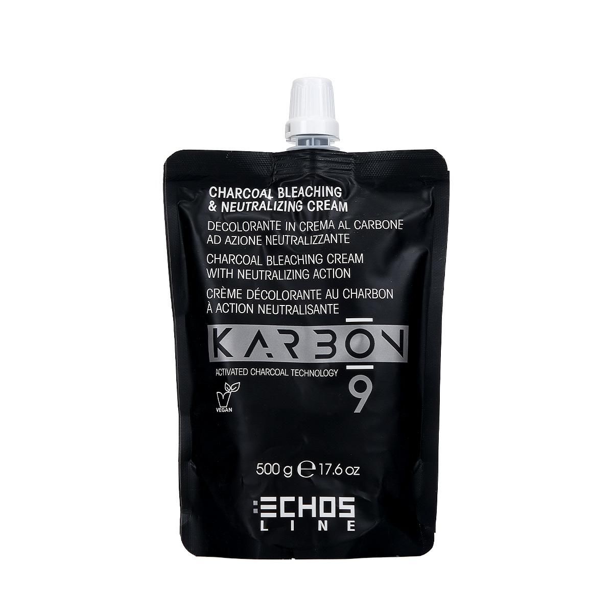 Cremă decolorantă pentru păr Karbon9 500 gr 1 crema decoloranta cu putere de deschidere 8 tonuri Karbon9