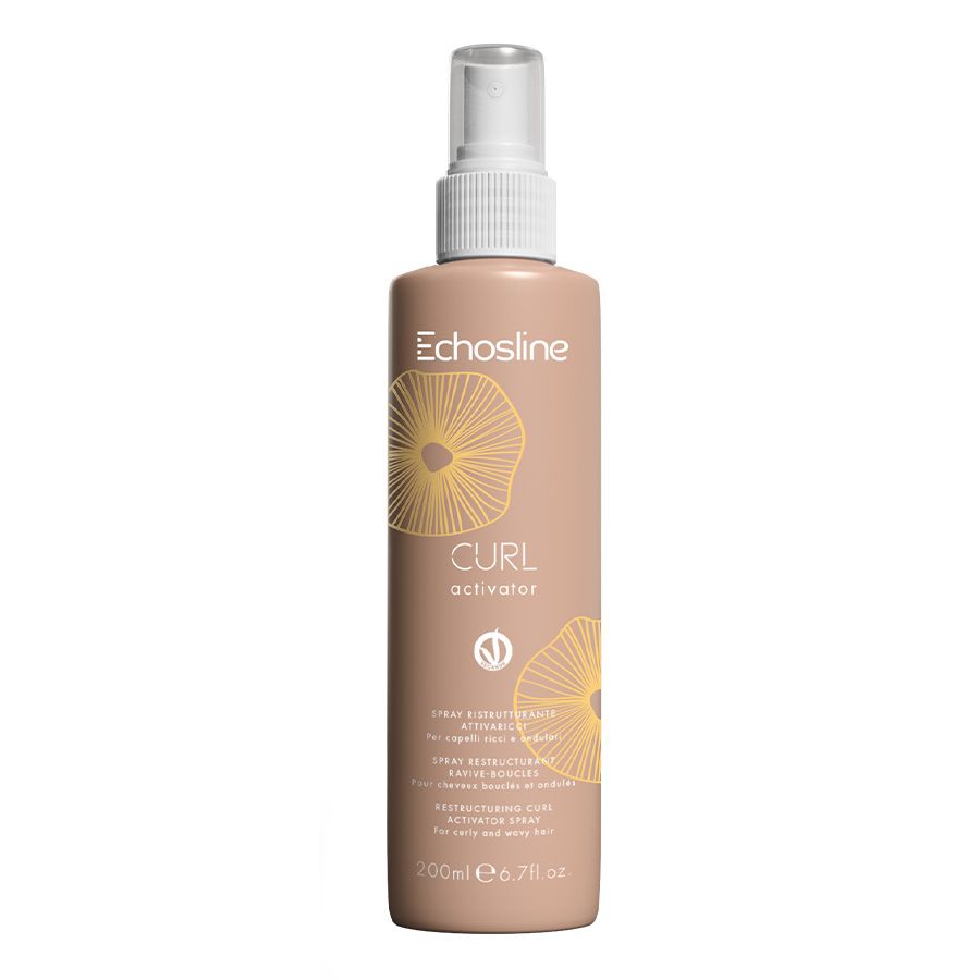 Activator pentru întreținerea buclelor naturale 200 ml 1 echosline spray activator par bucle naturale