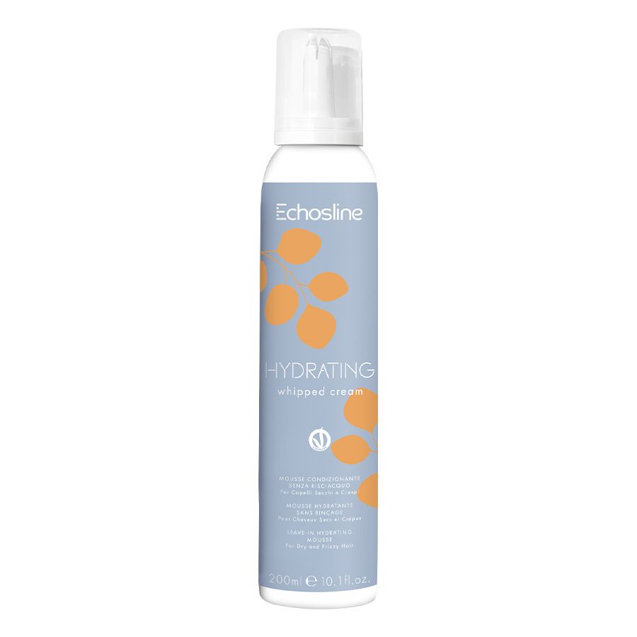 Spumă hidratantă-păr uscat, deteriorat 200 ml 1 echosline spuma conditiner hidratanta