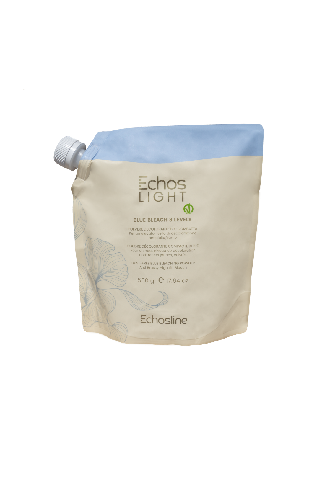 Echosline pudră decolorantă fără amoniac 500 gr 1 pudra decoloranta albastra fara amoniac echoslight