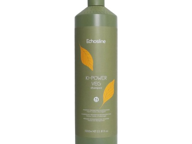 Ki power veg şampon reconstrucție moleculară pentru păr fragil şi deteriorat 1000 ml