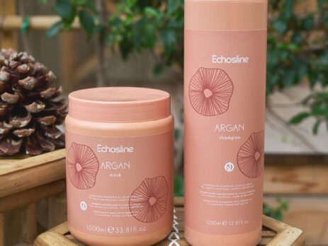 Şampon şi mască cu ulei argan şi in 1000 ml
