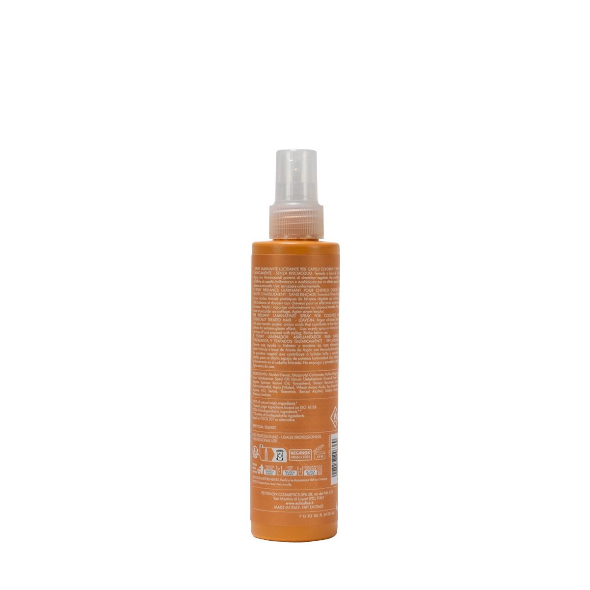 Spray laminat cu protecție termică 200 ml 4 spray laminat cu keratina si aragan