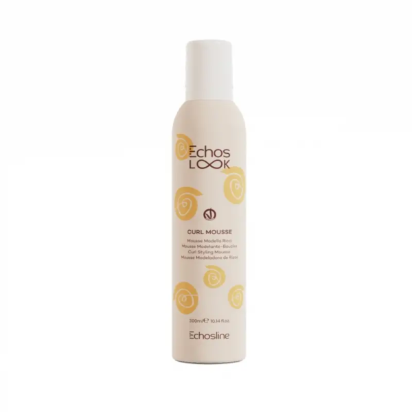 spumă bucle naturale echoslook Spumă păr pentru bucle naturale 250 ml