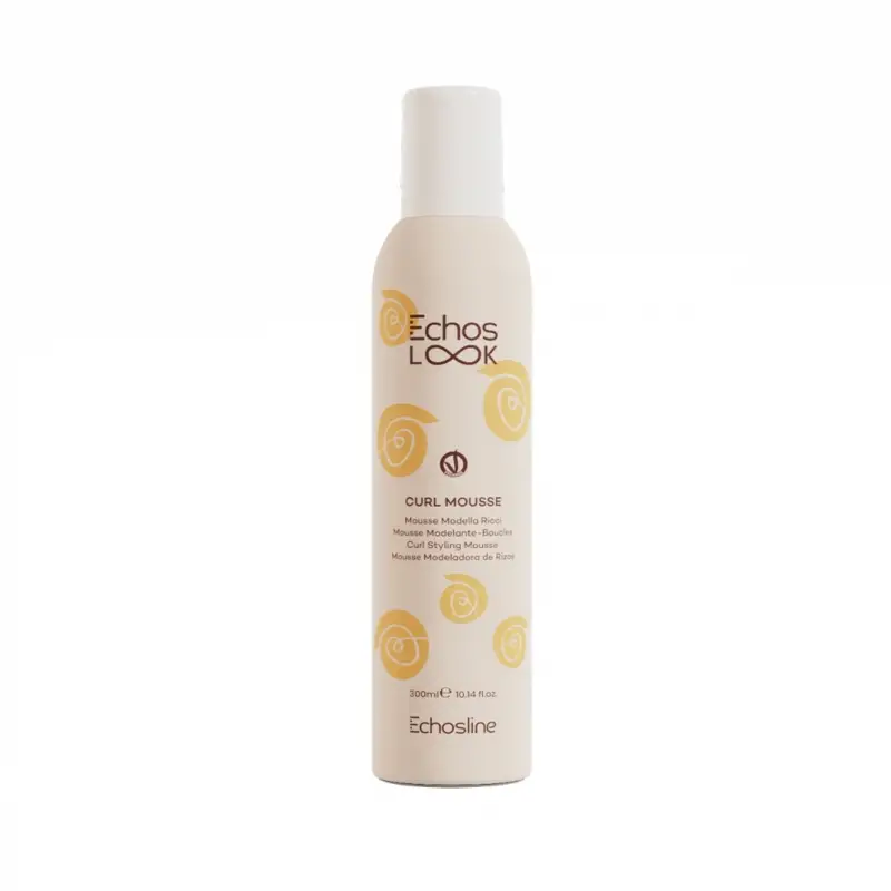 Curl-spumă păr pentru bucle naturale 250ml 1 spumă bucle naturale echoslook