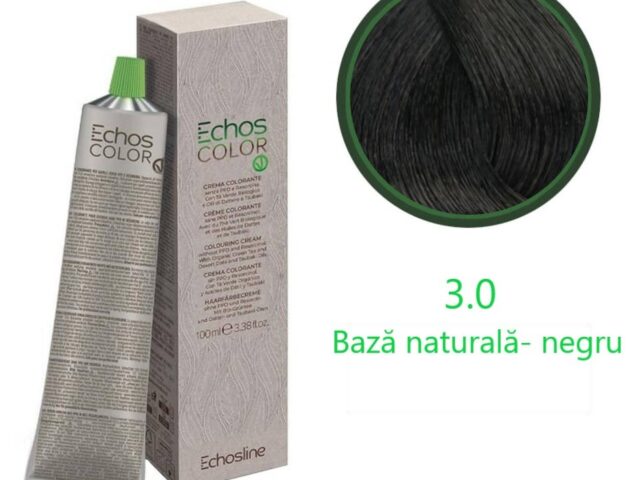 Colorează-ți viața cu Echosline, vopsea de păr profesionala Vegană. Alege dintre cele 98 de Nuanțe  de vopsea care ți se potrivește cel mai bine și oferă părului tău un nou aspect natural. Formula Vopselei Profesionale Echosline este 100% verde și vegană.