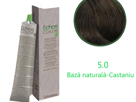 Vopsea vegană Castaniu natural 5.0 -100 ml