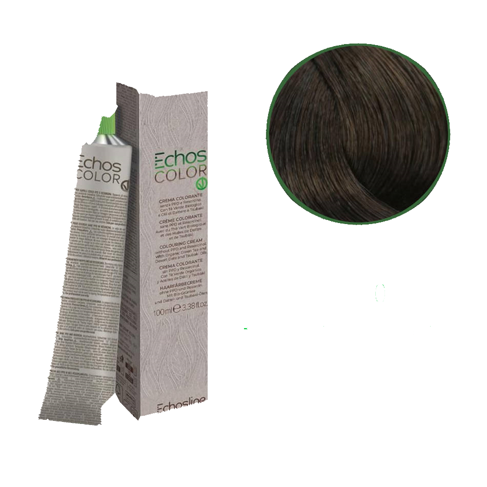 Vopsea pentru păr castaniu natural 5.0 -100 ml 1 Vopsea vegană castaniu natural-5.0 echosline