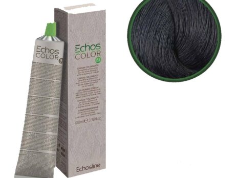 Echosline vopsea vegană pentru păr- negru albăstrui 1.11- 100 ml