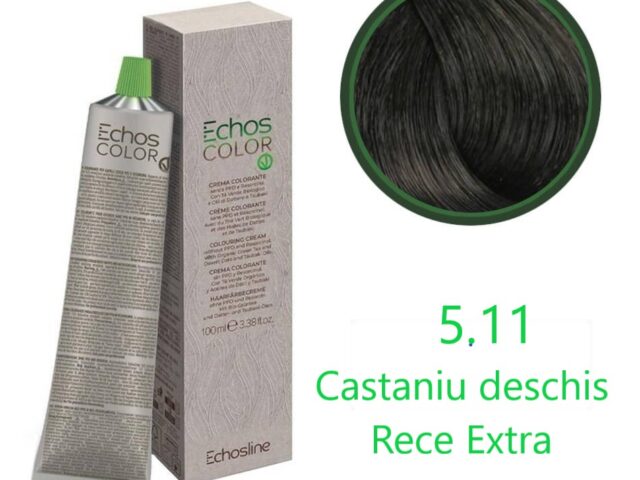 Vopsea păr- castaniu deschis extra rece 5.11- 100 ml