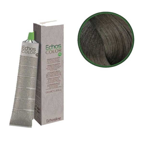 vopsea păr echosline blond inchis rece 6.11 Vopsea vegană blond închis extra rece 6.11