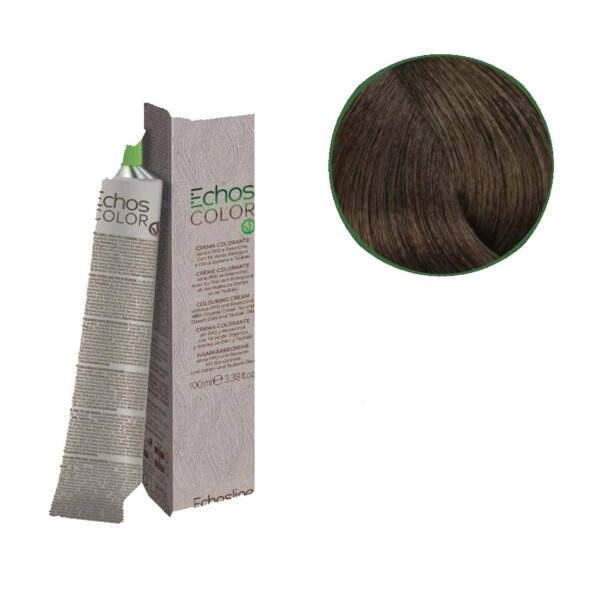 vopsea vegană în bază naturală-6.0 echosline Vopsea păr vegană blond închis 6.0 -100 ml