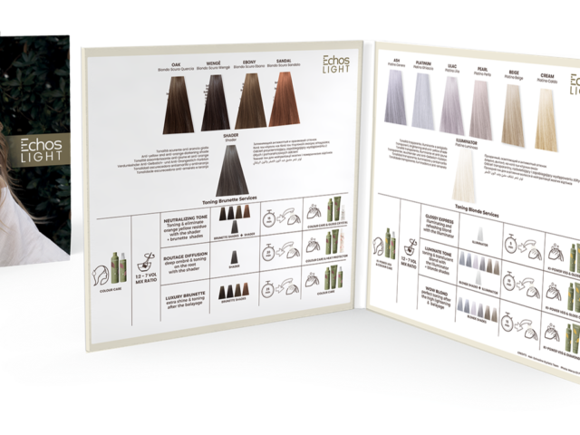 Echosline Echos Light vopsea-toner fără amoniac-Gri Platinium 100 ml