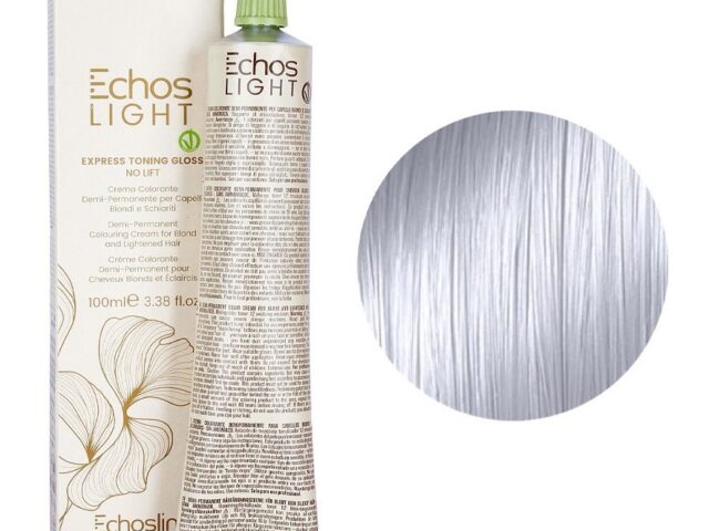 Echos Light vopsea-toner fără amoniac-Gri Platinium 100 ml