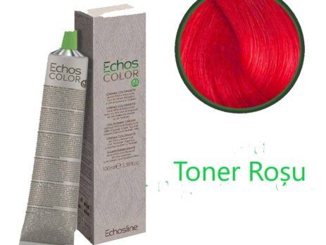 Echosline vopsea toner vegan rosu intens 100 ml