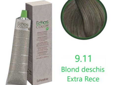 Vopsea vegană pentru păr-blond  rece 9.11